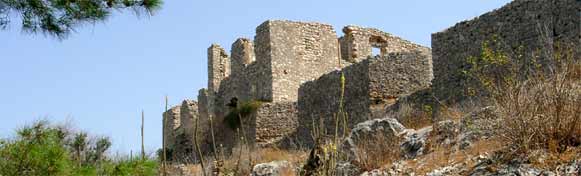 reale Burg bei Lefkada